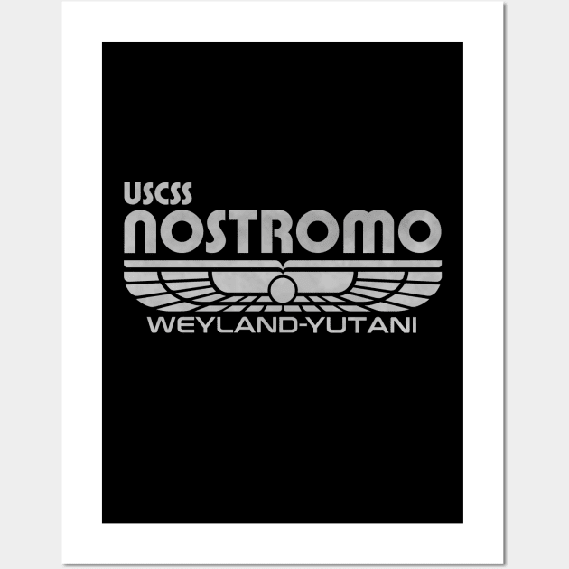 USCSS Nostromo crew tee Wall Art by udezigns